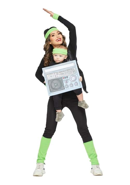 Gym Instructor and Boombox Carrier Baby Costume - US 2623