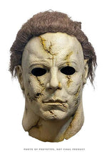 Halloween Rob Zombie Michael Myers Cracked Costume Mask for Adults - US 9875