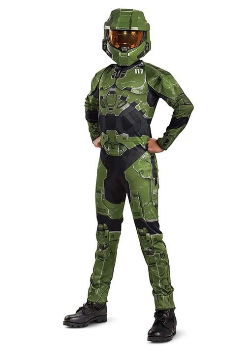 Halo Infinite Master Chief Armor Costume for Children - US 2070