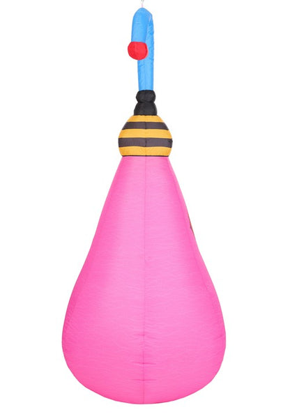 7FT Hanging Cotton Candy Cocoon Inflatable Killer Klowns from Outer Space Decoration - US 0946