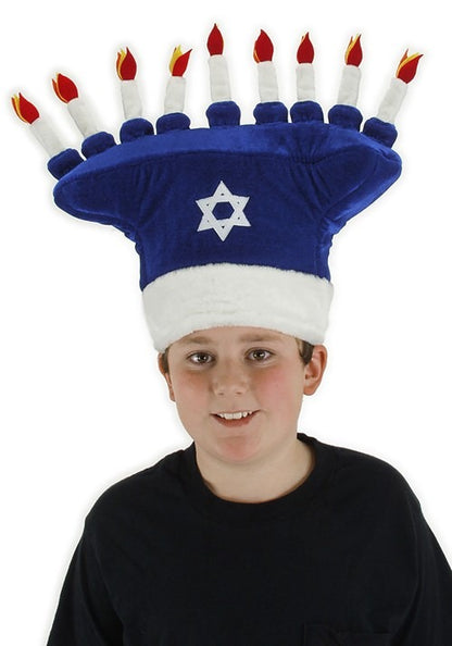 Happy Chanukah Soft Costume Hat - US 9272