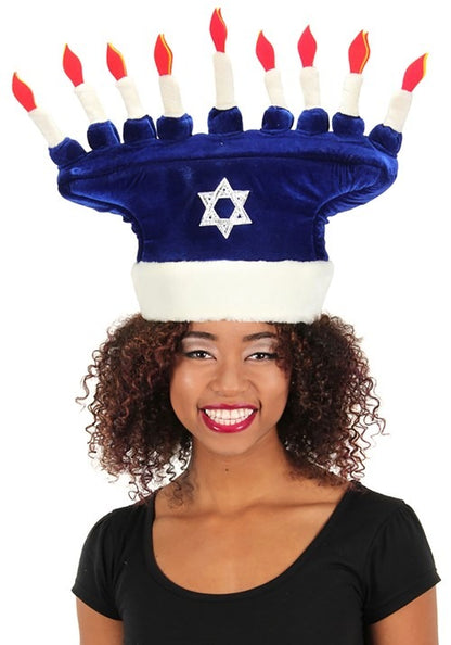 Happy Chanukah Soft Costume Hat - US 9272