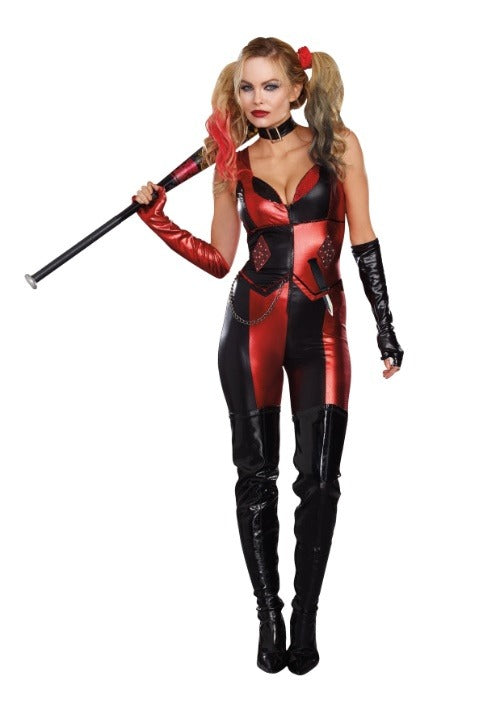 Women's Sexy Harlequin Blaster Costume - US 4667