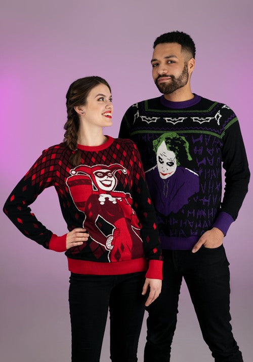 Harley Quinn Hammer Time Ugly Christmas Sweater - US 8127