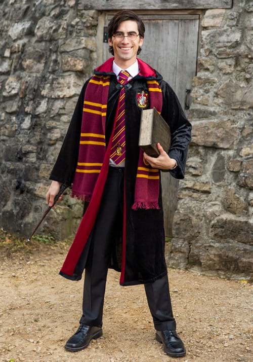 Harry Potter Adult Deluxe Gryffindor Robe Costume - US 5657