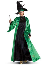 Harry Potter Adult Deluxe Professor McGonagall Costume - US 7629