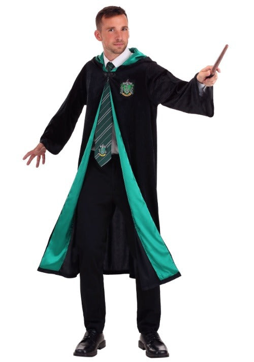 Harry Potter Deluxe Slytherin Robe Costume for Adults - US 8621