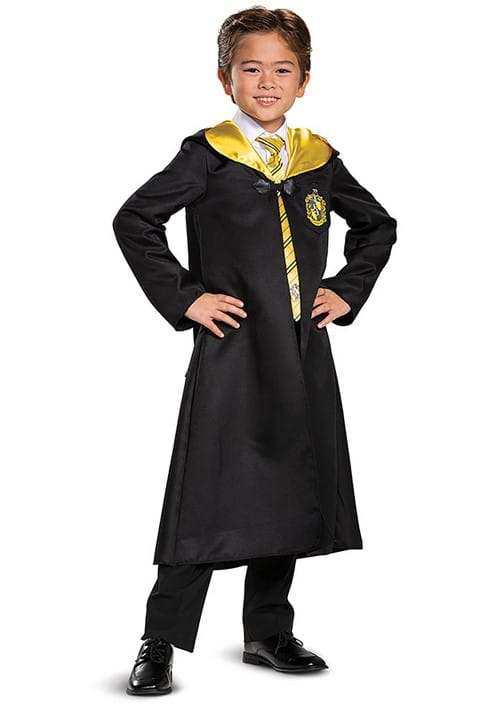 Harry Potter Hogwarts Hufflepuff Robe Costume for Kids - US 7004
