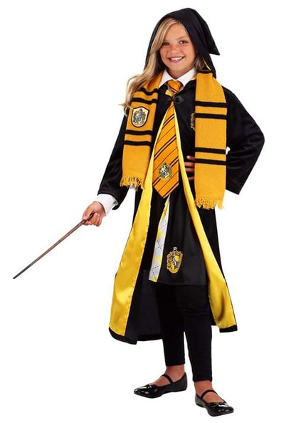 Harry Potter Kids Deluxe Hufflepuff Robe Costume - US 9440