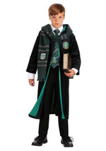 Kid's Harry Potter Deluxe Slytherin Costume Robe - US 2639