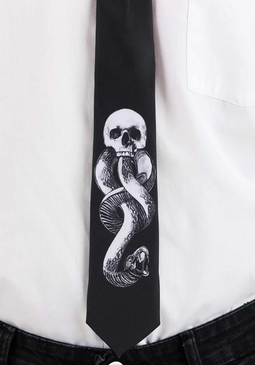 Harry Potter Black Death Eater Necktie - US 3320