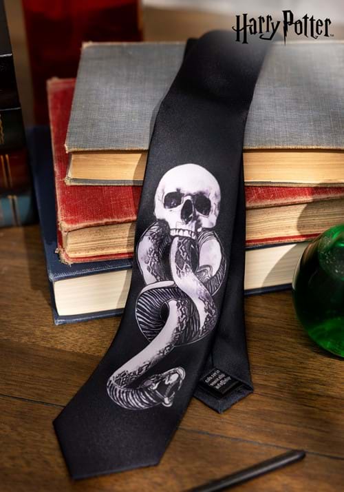 Harry Potter Black Death Eater Necktie - US 3320