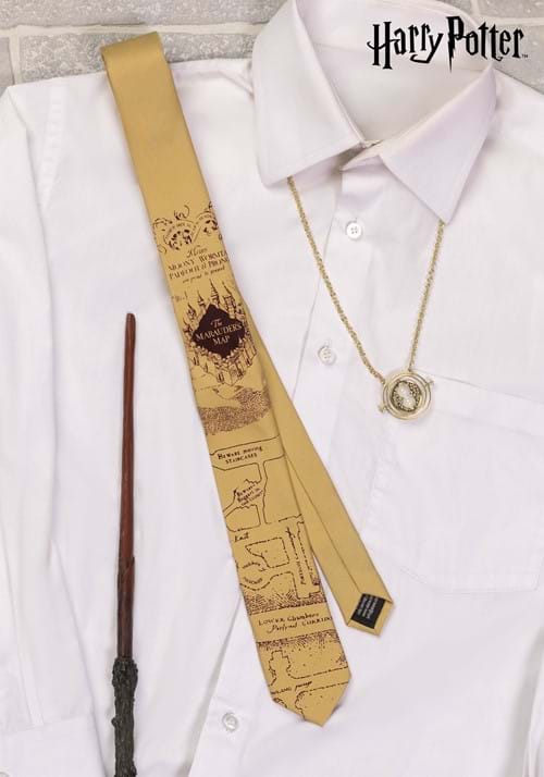 Adult Harry Potter Marauders Map Necktie - US 1189