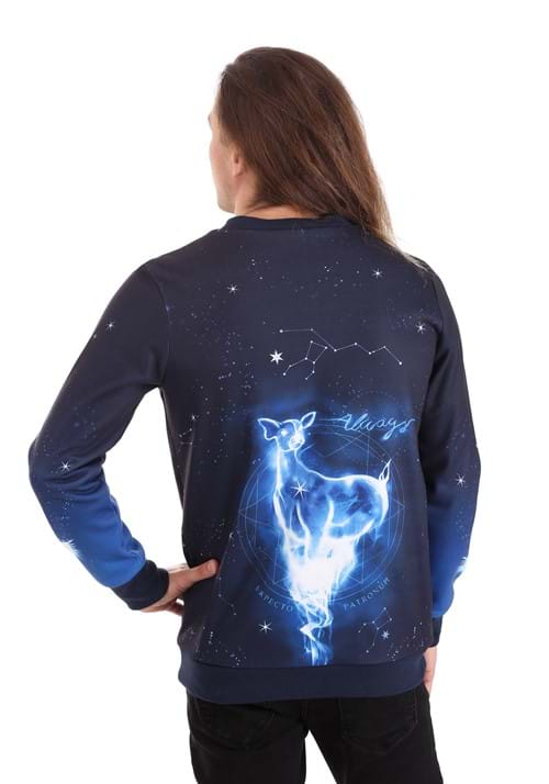 Harry Potter Patronus Ugly Sweatshirt for Adults - US 5078