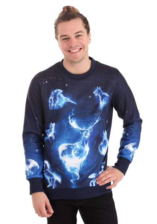 Harry Potter Patronus Ugly Sweatshirt for Adults - US 5078