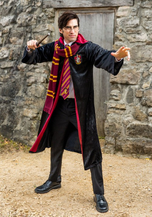 Deluxe Harry Potter Gryffindor Adult Plus Size Robe Costume - US 5276