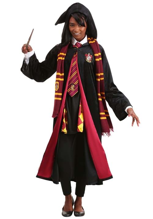 Deluxe Harry Potter Gryffindor Adult Plus Size Robe Costume - US 5276