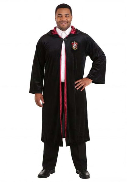 Deluxe Harry Potter Gryffindor Adult Plus Size Robe Costume - US 5276