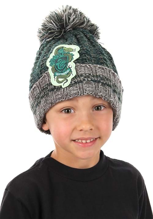 Slytherin Heathered Pom Harry Potter Beanie - US 3241