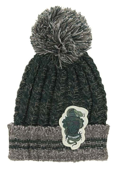 Slytherin Heathered Pom Harry Potter Beanie - US 3241