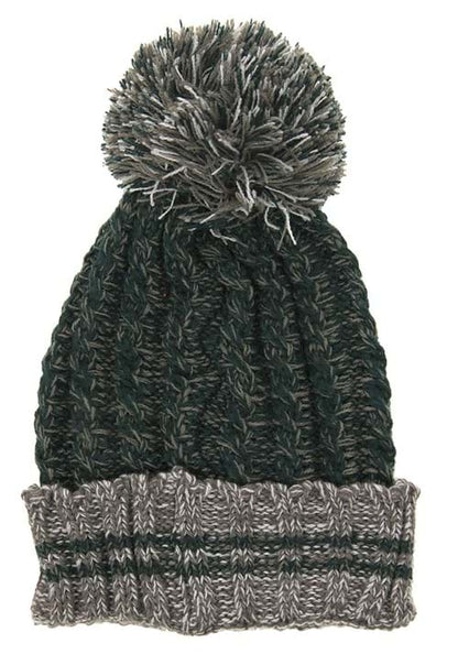 Slytherin Heathered Pom Harry Potter Beanie - US 3241