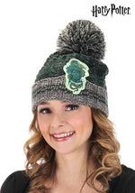 Slytherin Heathered Pom Harry Potter Beanie - US 3241
