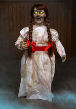 32-Inch Grim Haunted Girl Doll Poseable Decoration - US 5185