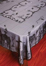 Lace Haunted House Decorative Tablecloth - US 4826