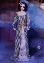 5.6FT Haunted Wind-Up Doll Animatronic Decoration - US 5526