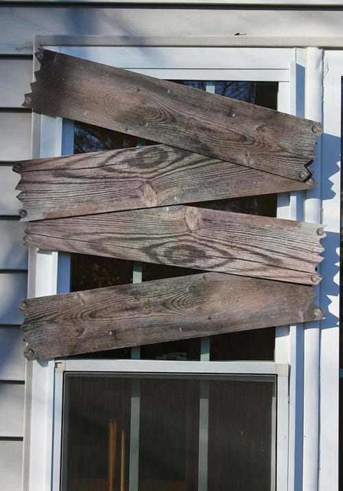 27-Inch Halloween Haunted Window Boards Decoration - US 4572