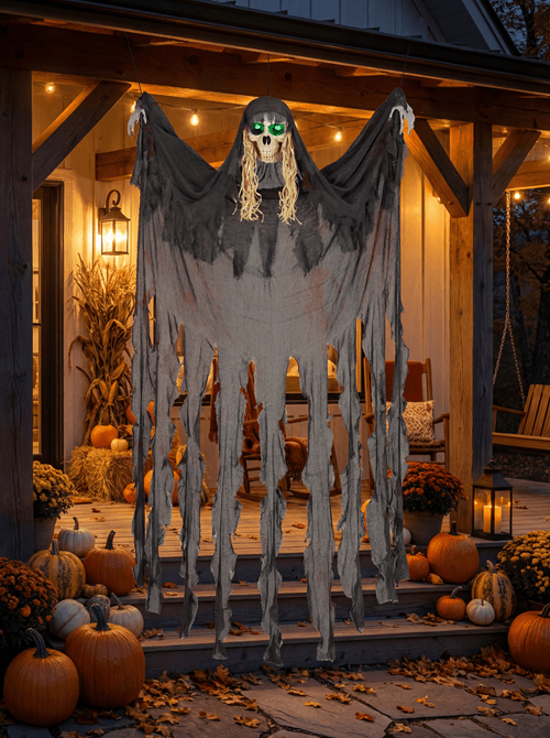 9.3FT Havok the Huge Hanging Ghost Decoration - US 2360