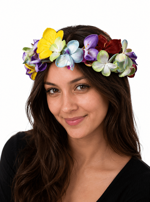Hawaiian Lei Headband Accessory - US 4805