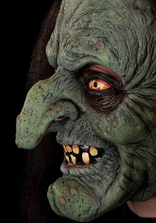 Haxan Green Witch Mask for Adults - US 1037