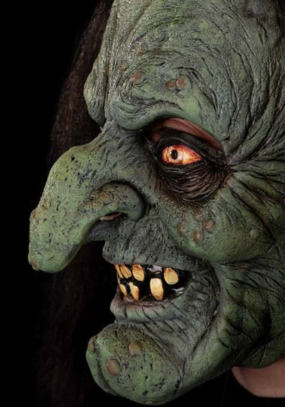 Haxan Green Witch Mask for Adults - US 1037