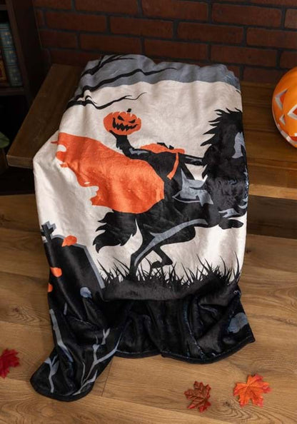 Headless Horseman Comfy Throw Blanket - US 2840