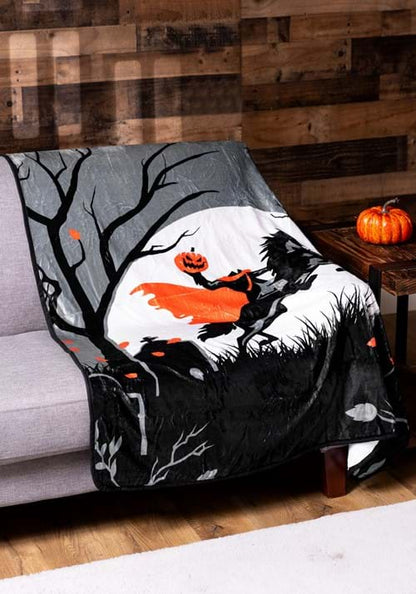 Headless Horseman Comfy Throw Blanket - US 2840