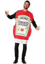 Heinz Ketchup Squeeze Bottle Costume Tunic - US 0435