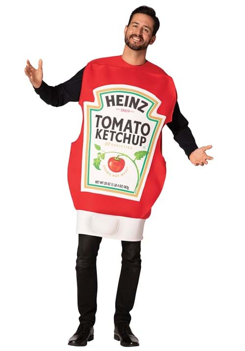 Heinz Ketchup Squeeze Bottle Costume for Adults - US 4932