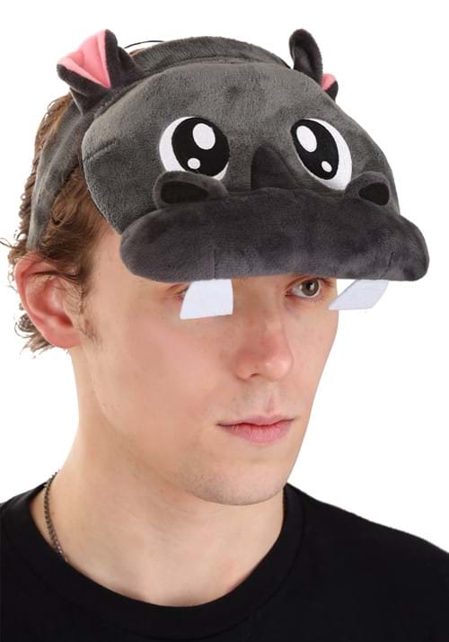 Plush Hippo Costume Headband - US 6997