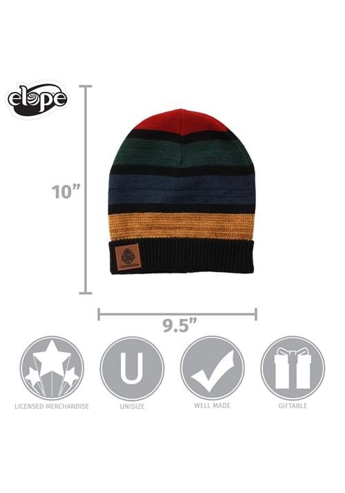 Heathered Knit Costume Beanie Hogwarts - US 9986