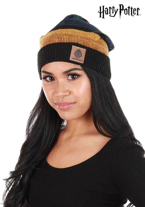 Heathered Knit Costume Beanie Hogwarts - US 9986