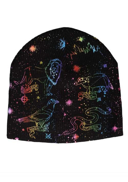 Emblem Hogwarts House Constellations Knit Hat - US 5173