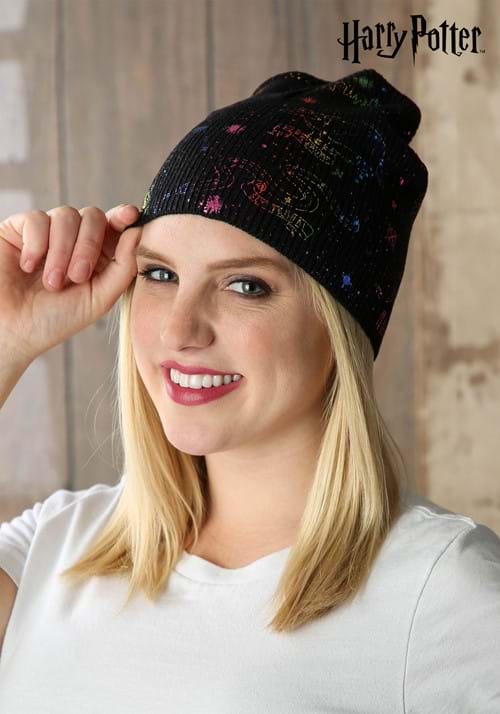 Emblem Hogwarts House Constellations Knit Hat - US 5173