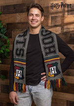 Hogwarts Winter Reversible Knit Scarf - US 9156
