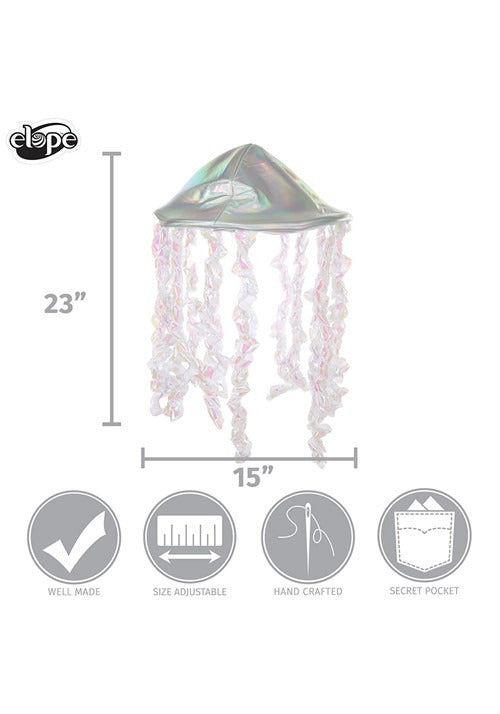 Holographic Jellyfish Soft Costume Hat - US 8251