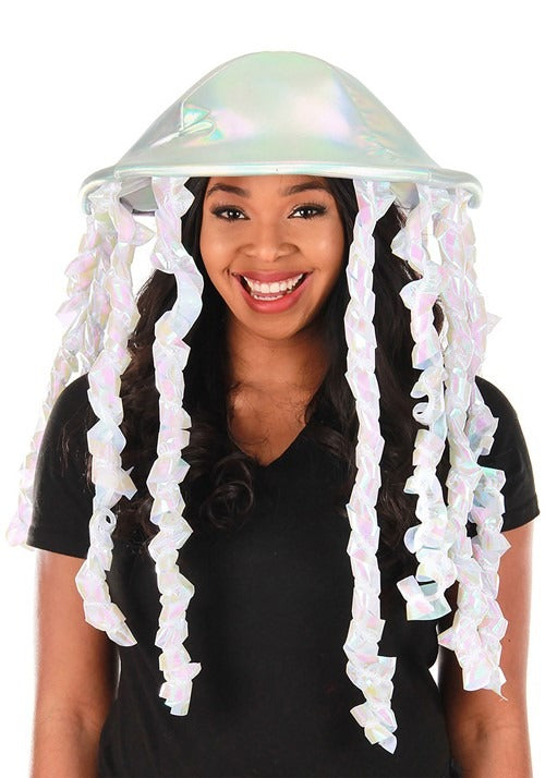 Holographic Jellyfish Soft Costume Hat - US 8251