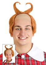 Horned Orange Munchkin Costume Wig - US 2103