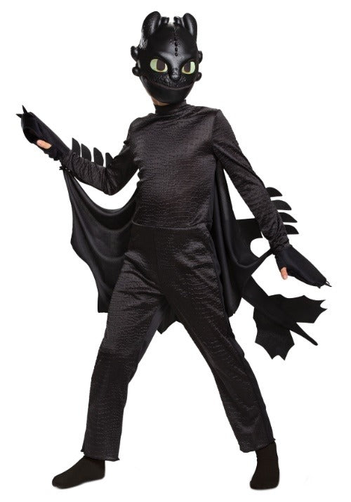 Deluxe How to Train Your Dragon Kids Toothless Costume - US 7576