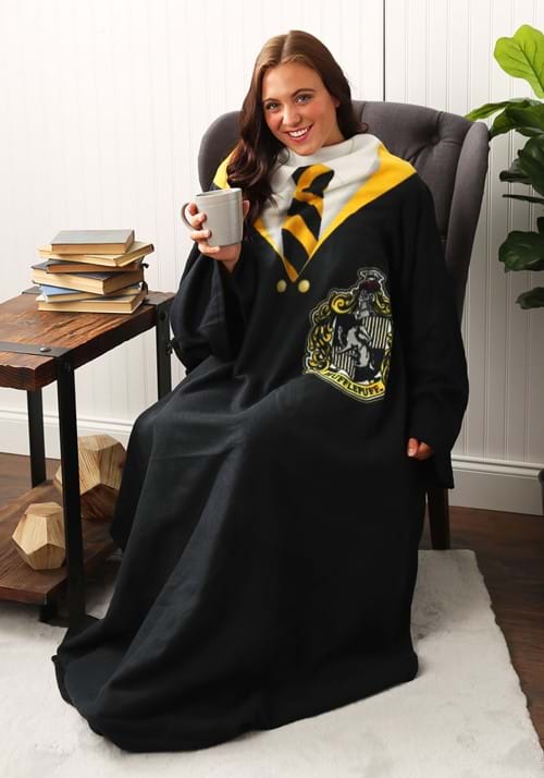 Harry Potter Hufflepuff Comfy Blanket Throw - US 7439