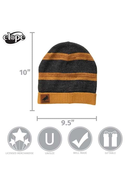 Harry Potter Hufflepuff Heathered Knit Beanie - US 7084